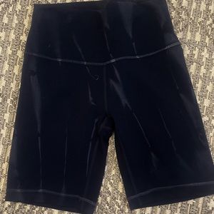 Black Lululemon Biker Shorts Size 6